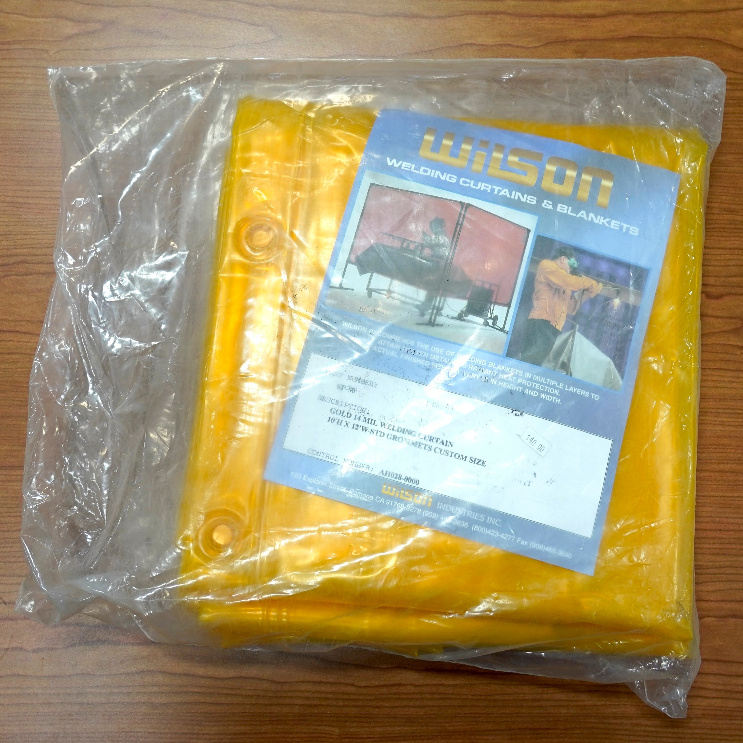 We're calling Cover 1 with Wilson Welding Mats & Blankets.