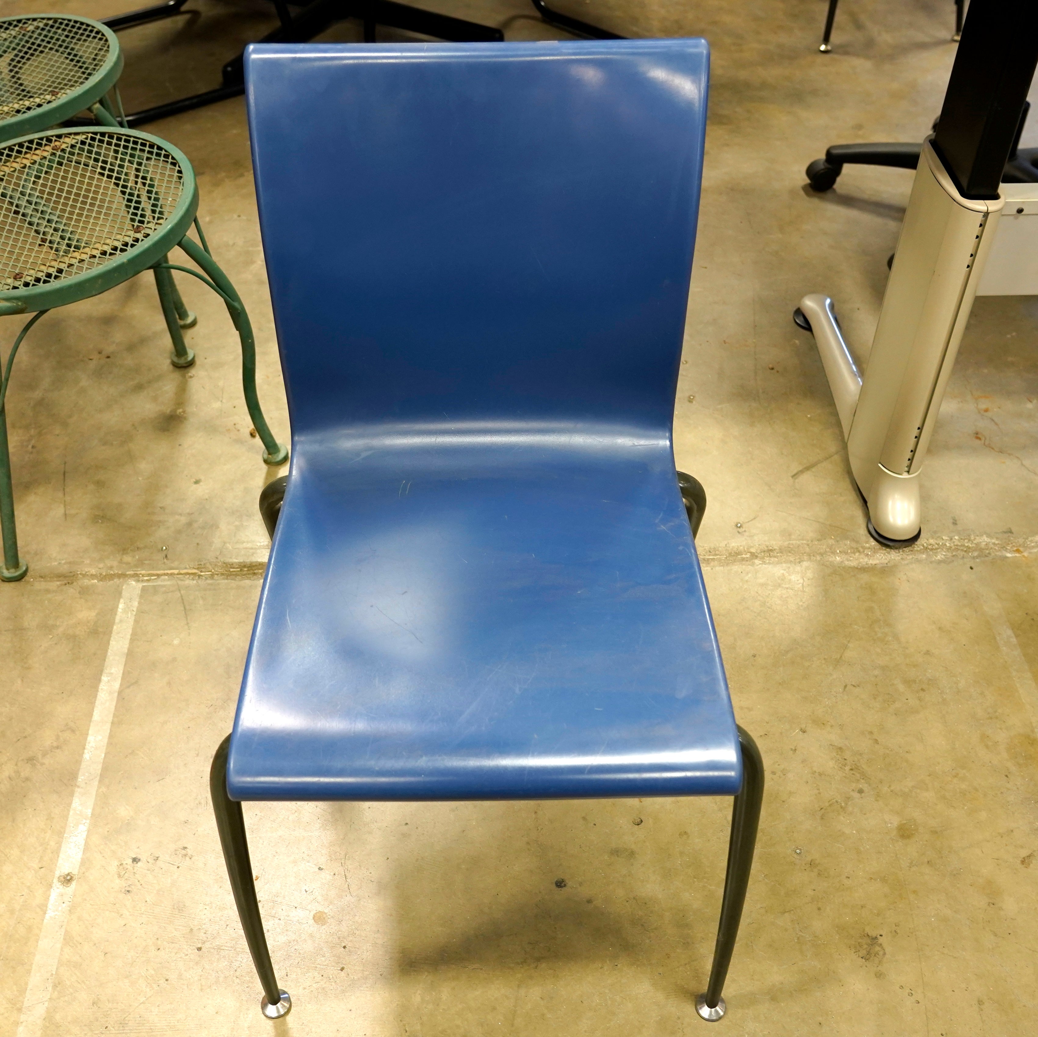 15 Blue-and-Black Chairs