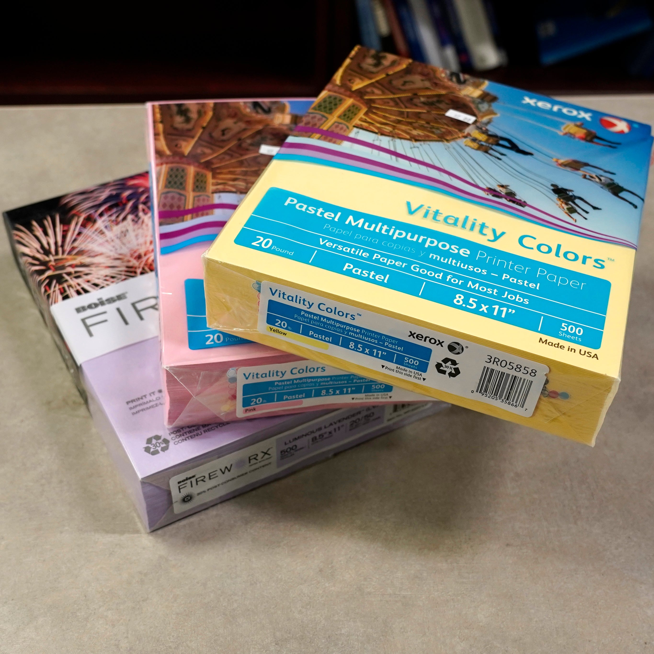 Xerox and Boise Multipurpose Printer Paper