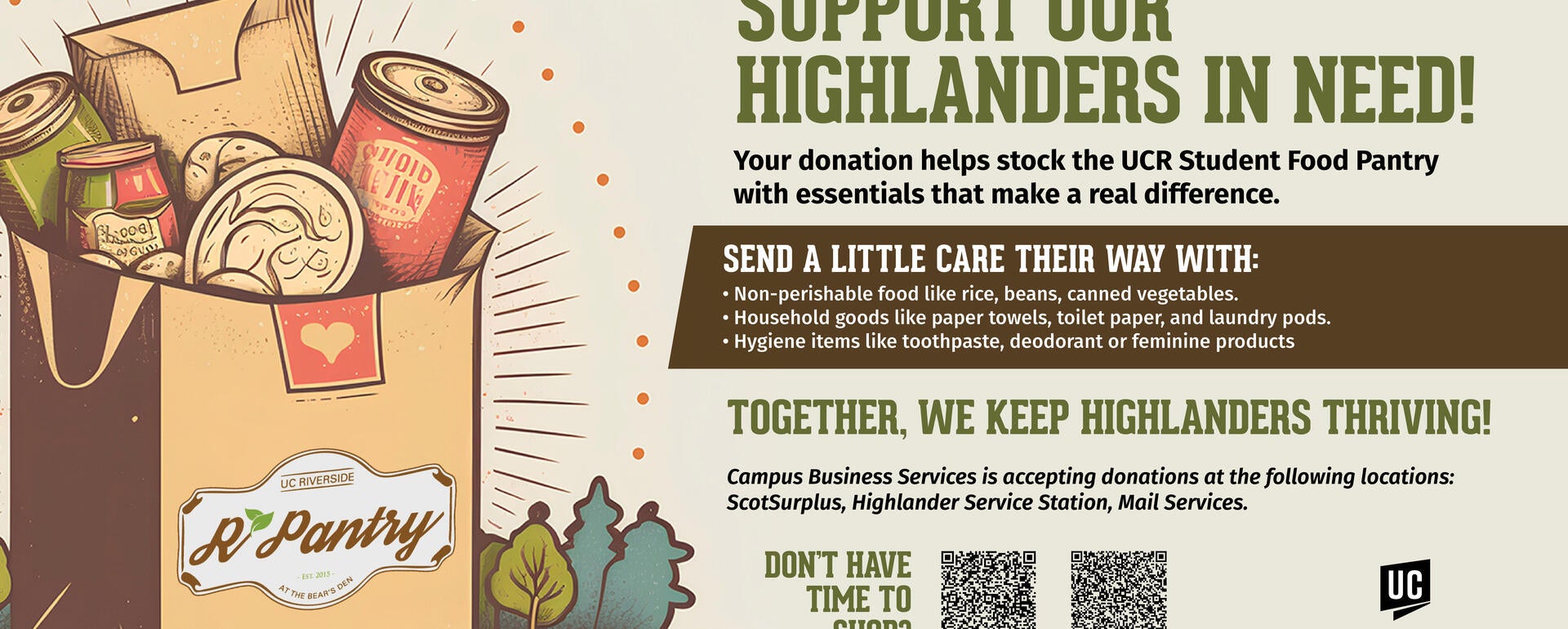 RPantry food drive 2025