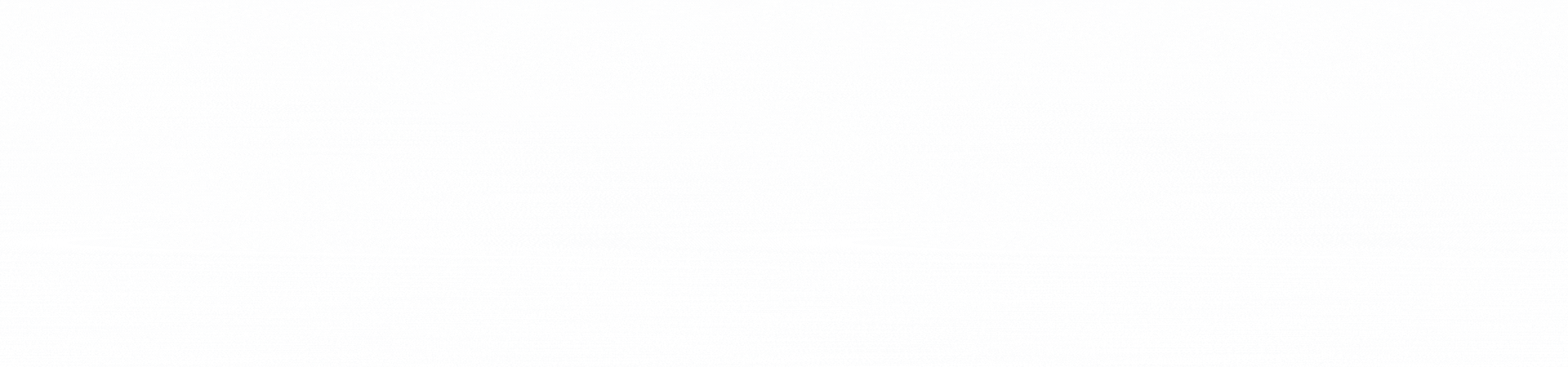 Blue animated font with "We Take Care of Business."