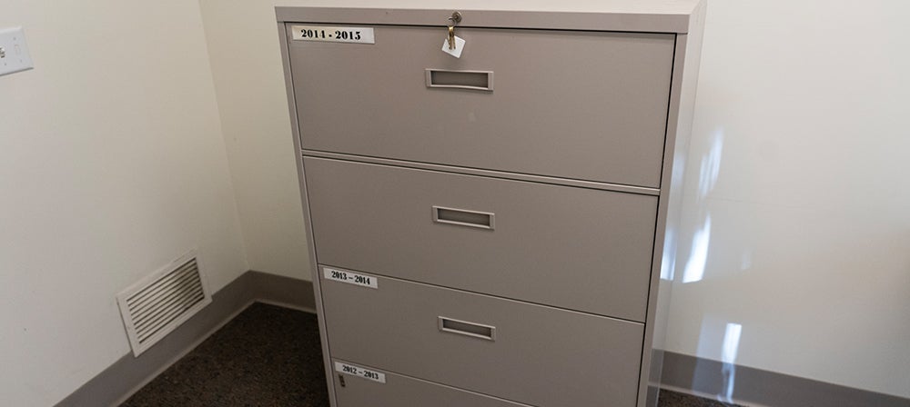 large filing cabinet